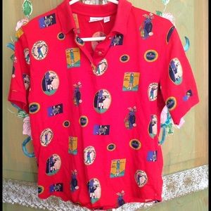 Collectible Shirt AUGUSTA NATIONALS SPONSOR GOLF POLO Sports